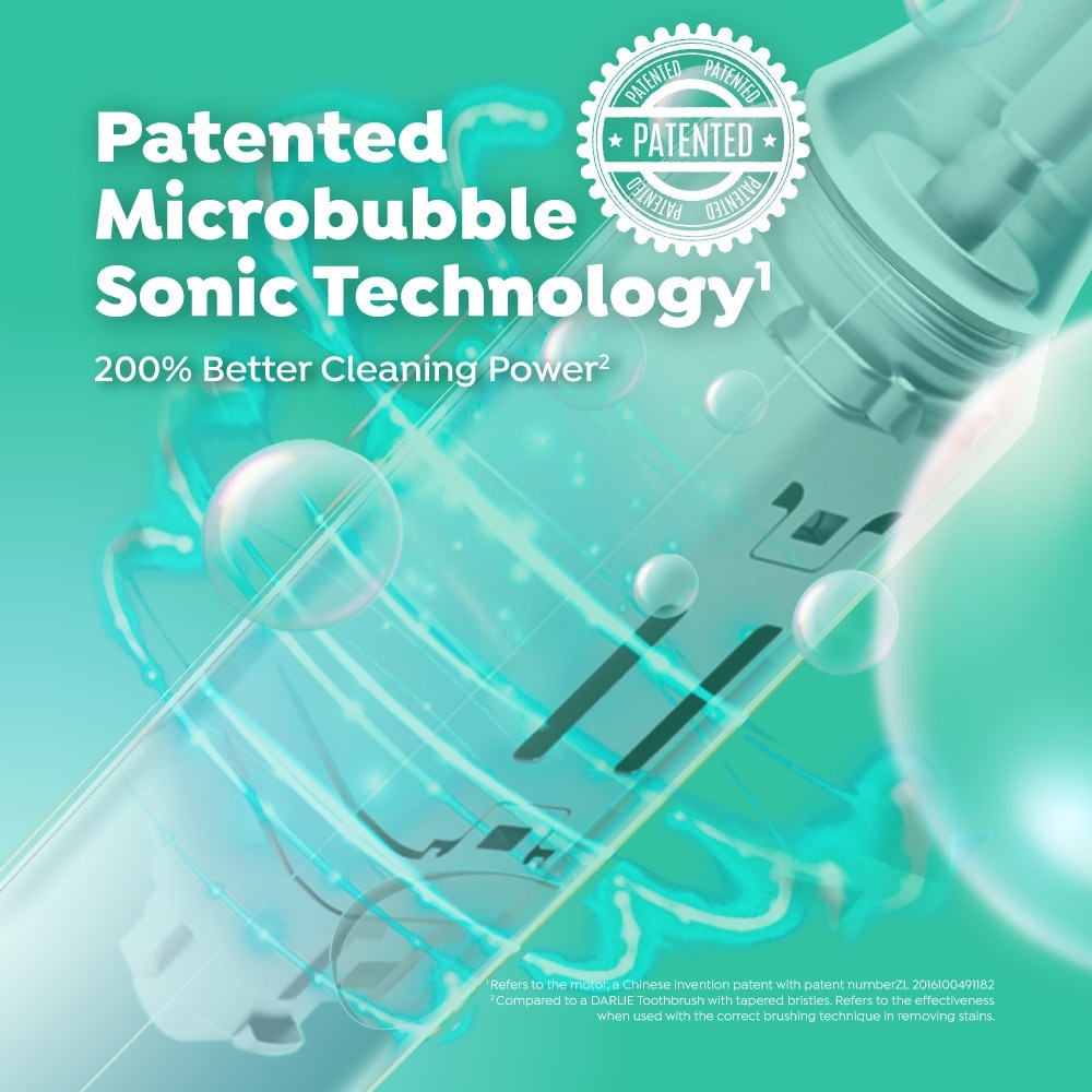 ET5 Sonic Power Rechargeable Electric Toothbrush Creamy Pink Color 1s