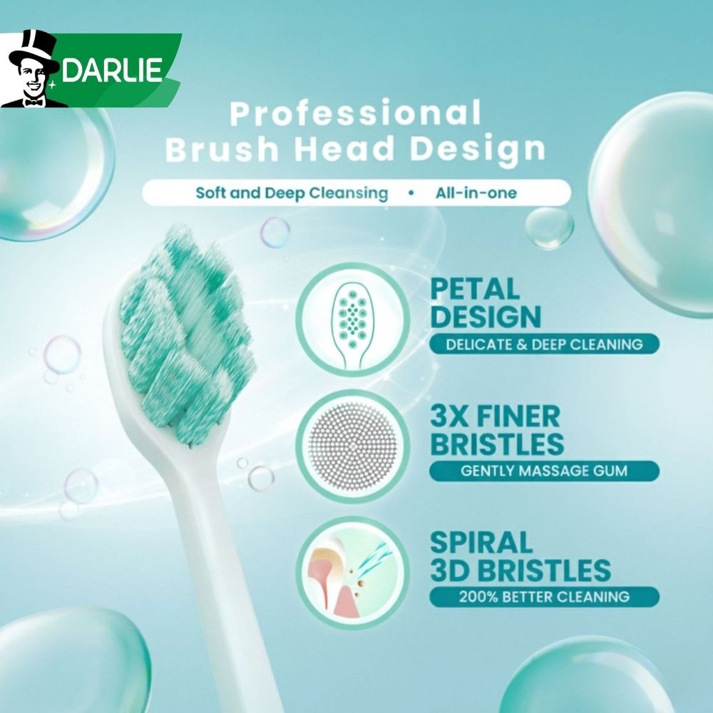 ET5 Sonic Power Rechargeable Electric Toothbrush Refill Replacement Head 2s