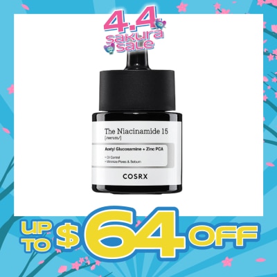 COSRX - The Niacinamide 15 Serum (Suitable For Oily & Combination Skin Type) 20ml