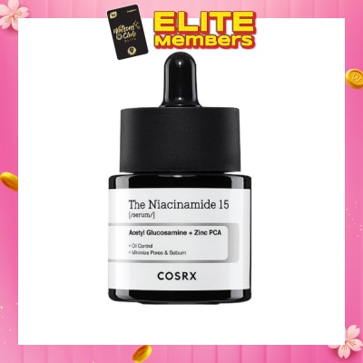 COSRX The Niacinamide 15 Serum (Suitable For Oily & Combination Skin Type) 20ml