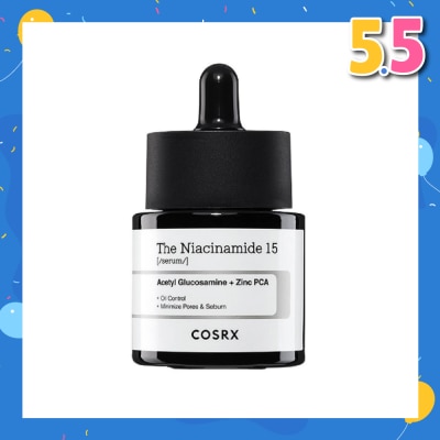 COSRX The Niacinamide 15 Serum (Suitable For Oily & Combination Skin Type) 20ml