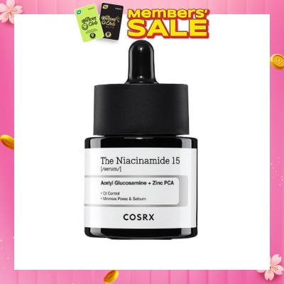 COSRX The Niacinamide 15 Serum (Suitable For Oily & Combination Skin Type) 20ml