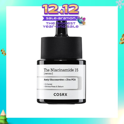 COSRX The Niacinamide 15 Serum (Suitable For Oily & Combination Skin Type) 20ml