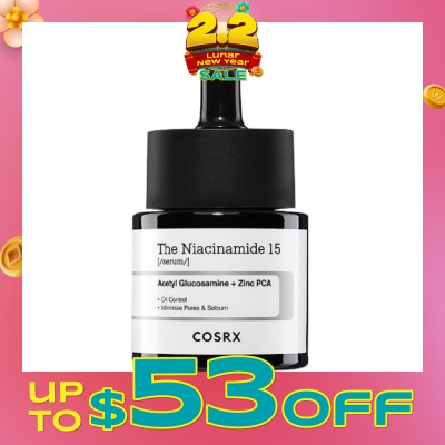 COSRX The Niacinamide 15 Serum (Suitable For Oily & Combination Skin Type) 20ml