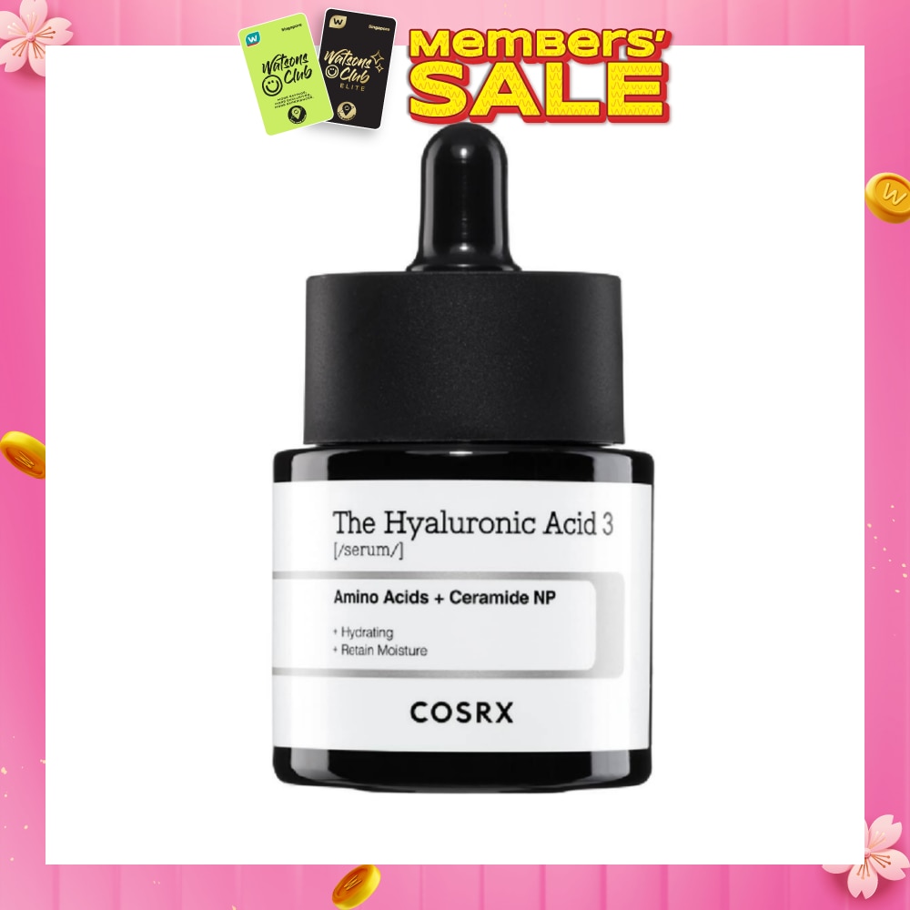 The Hyaluronic Acid 3 Serum (Reduce Wrinkles + Increase Skin Elasticity) 20ml