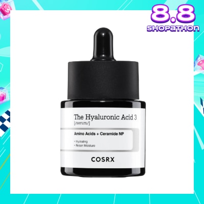 COSRX The Hyaluronic Acid 3 Serum (Reduce Wrinkles + Increase Skin Elasticity) 20ml
