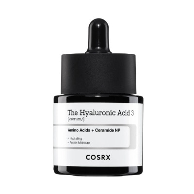 COSRX The Hyaluronic Acid 3 Serum (Reduce Wrinkles + Increase Skin Elasticity) 20ml