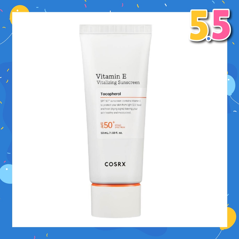 Vitamin E Vitalizing Sunscreen SPF50+ (Suitable For All Skin Types) 50ml