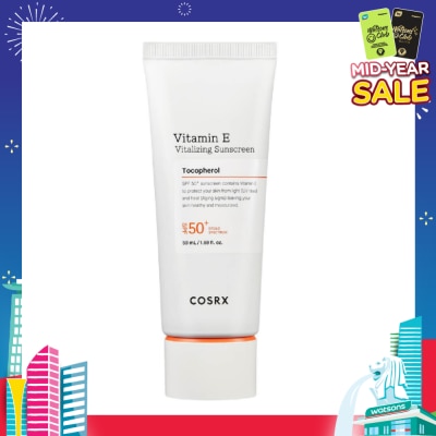 COSRX Vitamin E Vitalizing Sunscreen SPF50+ (Suitable For All Skin Types) 50ml