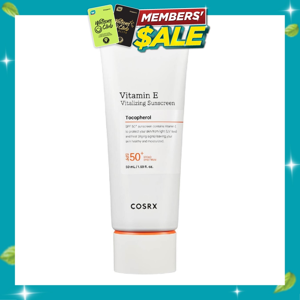 Vitamin E Vitalizing Sunscreen SPF50+ (Suitable For All Skin Types) 50ml (Expiry: Apr`2027) image