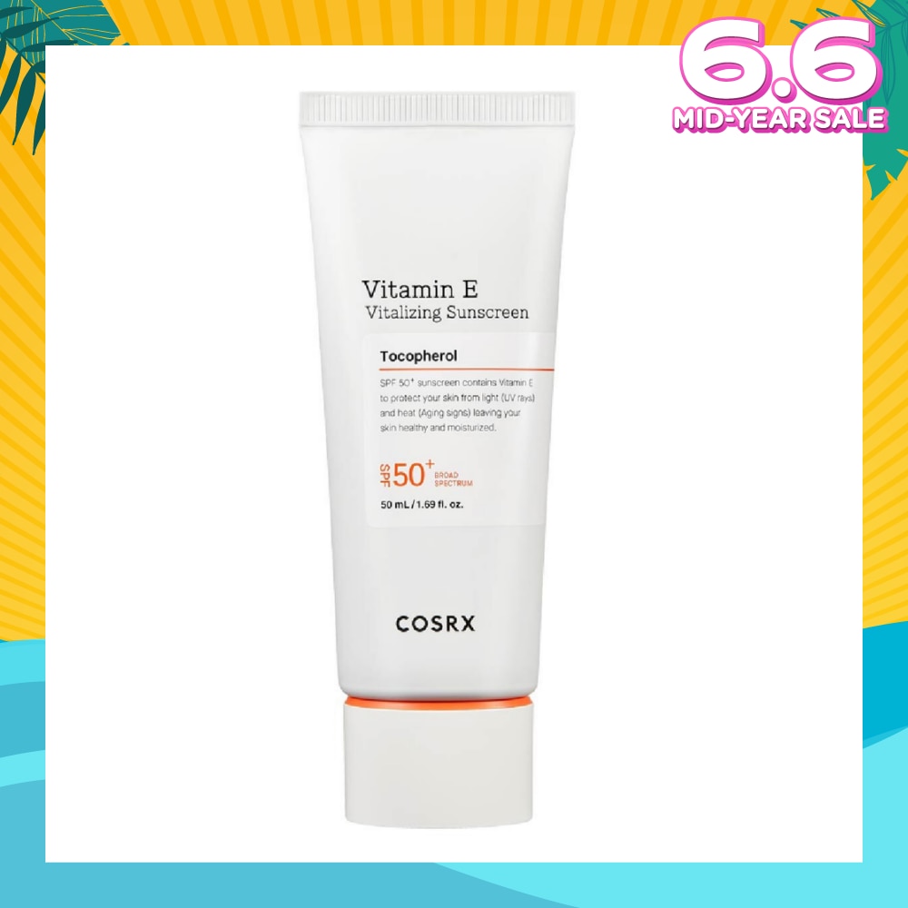 Vitamin E Vitalizing Sunscreen SPF50+ (Suitable For All Skin Types) 50ml