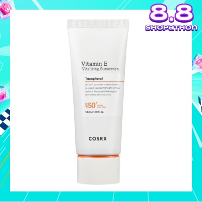 COSRX Vitamin E Vitalizing Sunscreen SPF50+ (Suitable For All Skin Types) 50ml