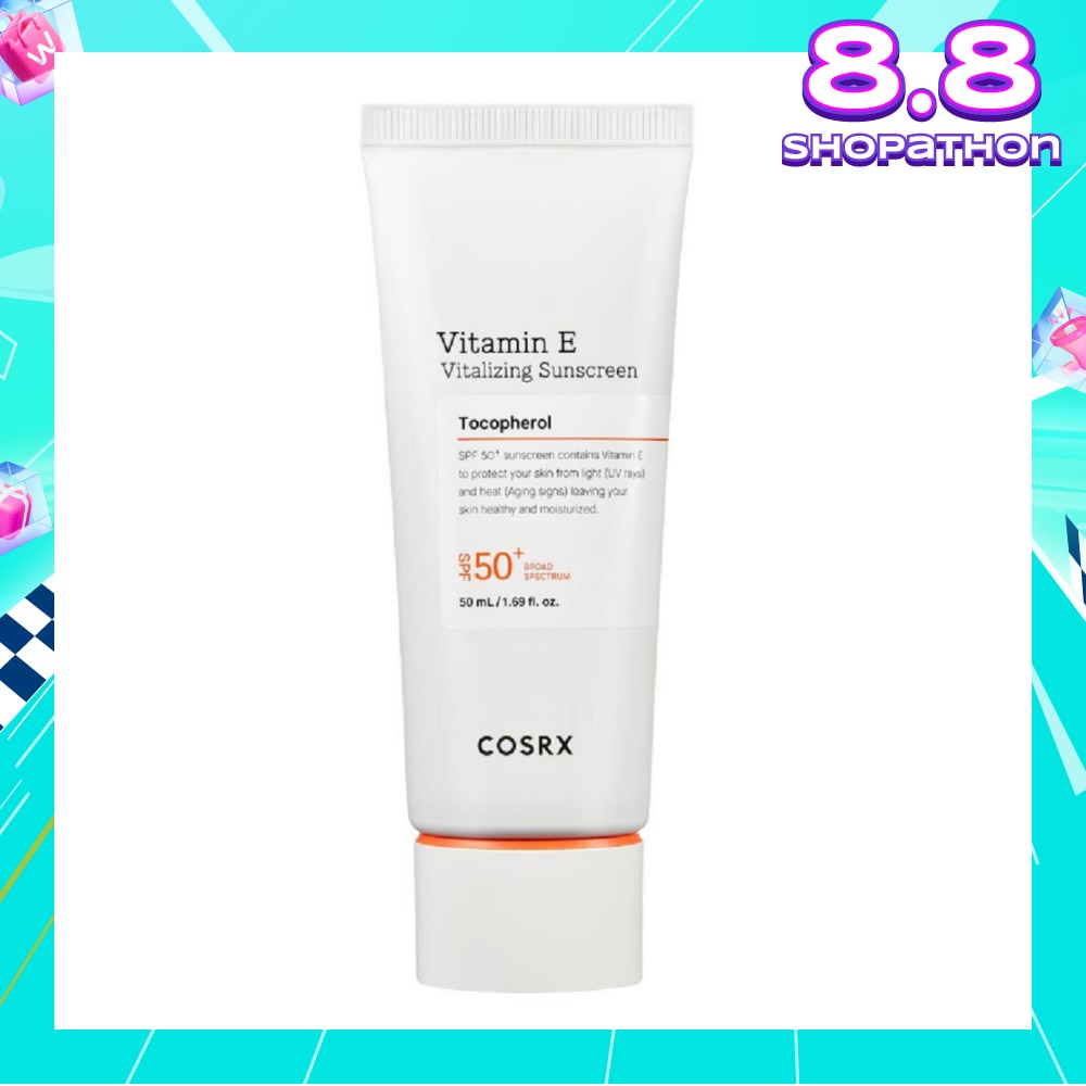 Vitamin E Vitalizing Sunscreen SPF50+ (Suitable For All Skin Types) 50ml