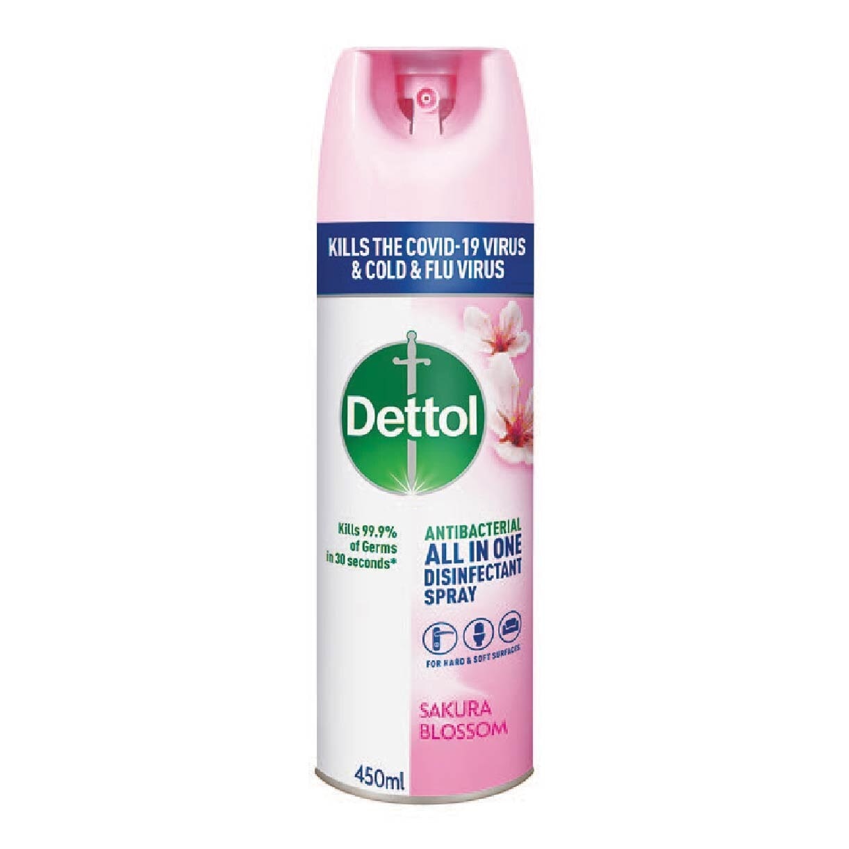 Disinfectant Spray Sakura Blossom (Kills 99.9% Germs) 450ml