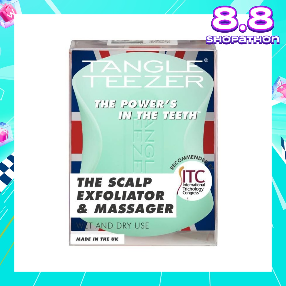 Scalp Exfoliator & Massager Green 1s