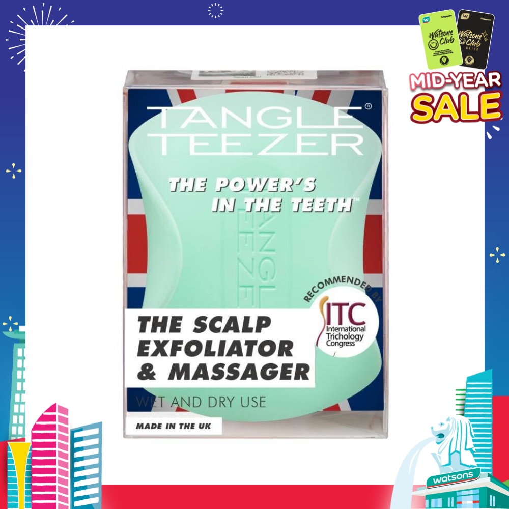Scalp Exfoliator & Massager Green 1s