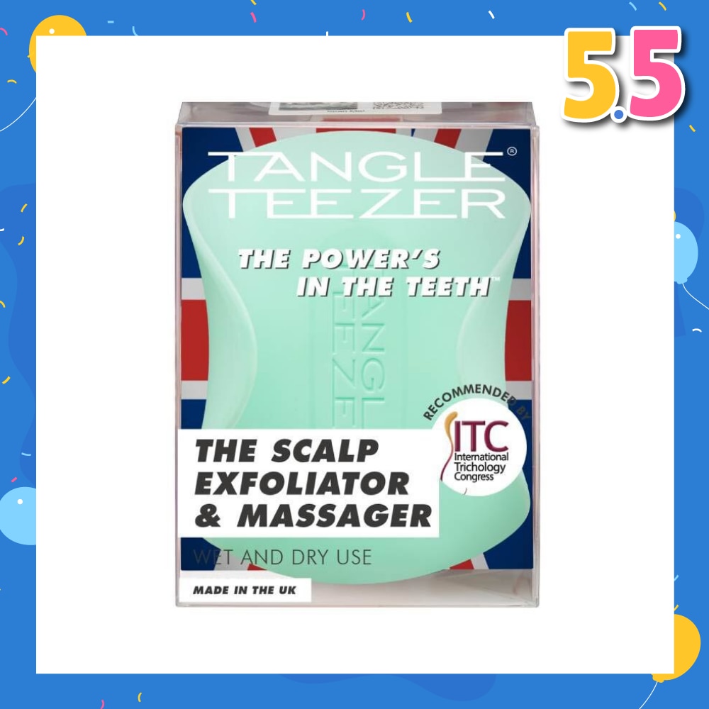 Scalp Exfoliator & Massager Green 1s