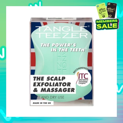 TANGLE TEEZER Scalp Exfoliator & Massager Green 1s