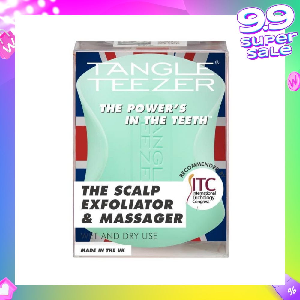 Scalp Exfoliator & Massager Green 1s