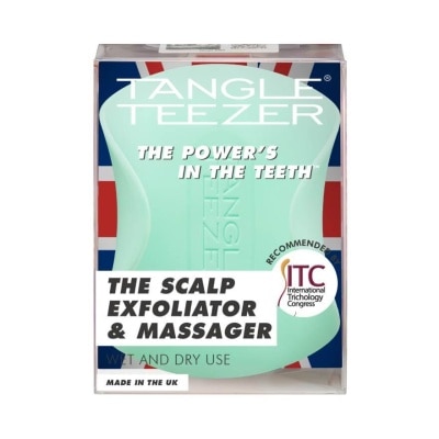 TANGLE TEEZER Scalp Exfoliator & Massager Green 1s