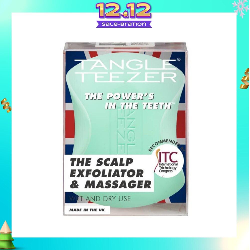 Scalp Exfoliator & Massager Green 1s