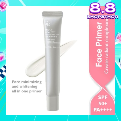 ZA Insta-Beauty UV Protector SPF50+ PA+++ (Minimize Pore + Whitening) 30g