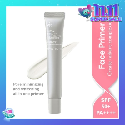 ZA Insta-Beauty UV Protector SPF50+ PA+++ (Minimize Pore + Whitening) 30g
