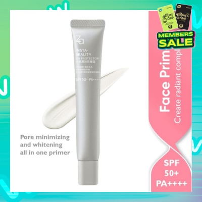 ZA Insta-Beauty UV Protector SPF50+ PA+++ (Minimize Pore + Whitening) 30g