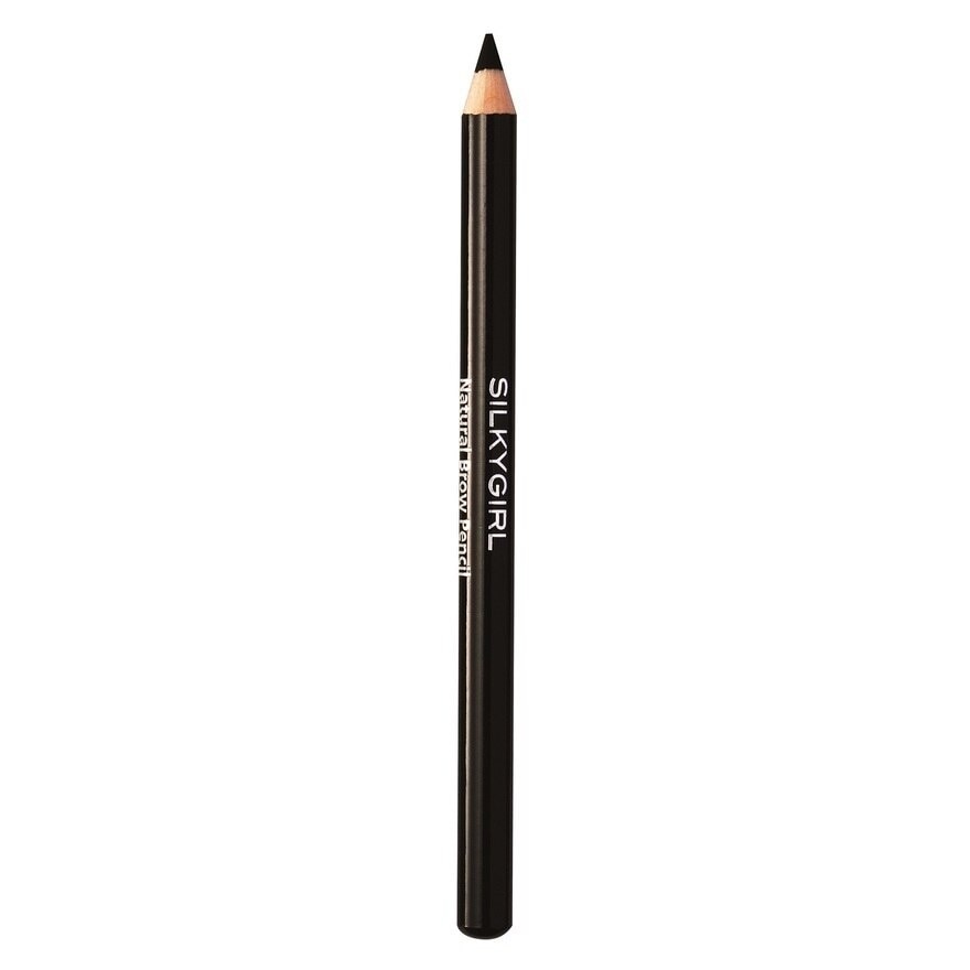 SILKYGIRL Silkygirl Natural Brow Pencil 01 Soft Black