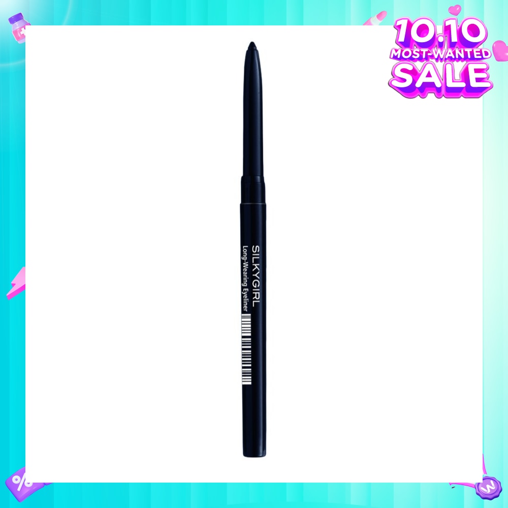 SILKYGIRL Long Wearing Eyeliner 1 (Black) 1s