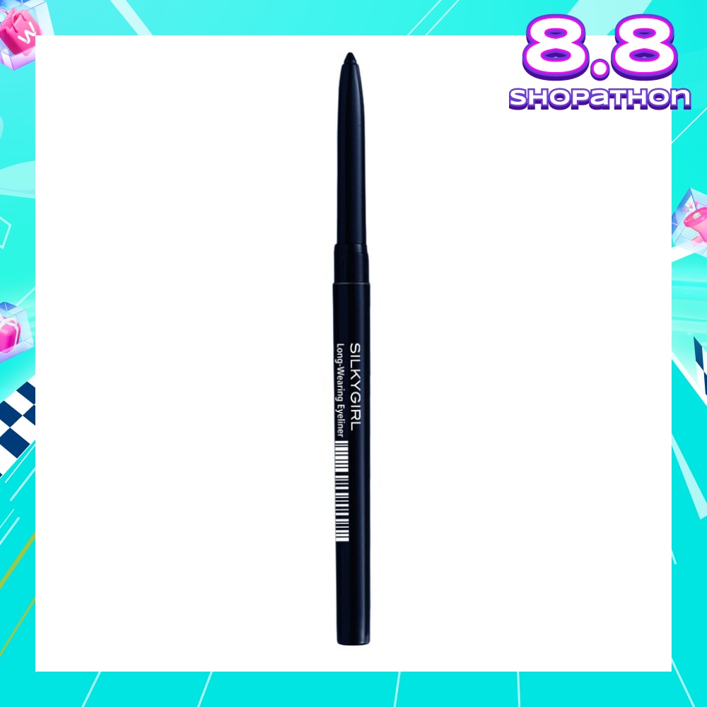 SILKYGIRL Long Wearing Eyeliner 1 (Black) 1s