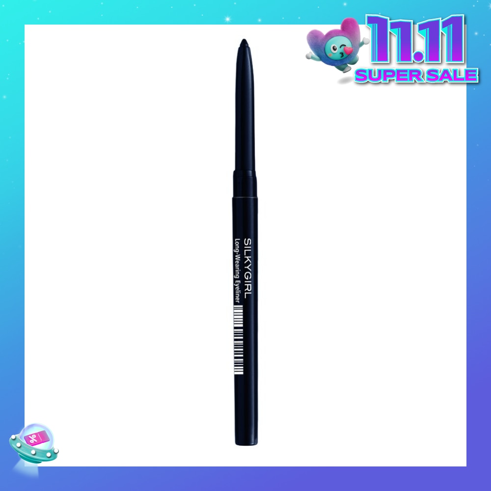 SILKYGIRL Long Wearing Eyeliner 1 (Black) 1s