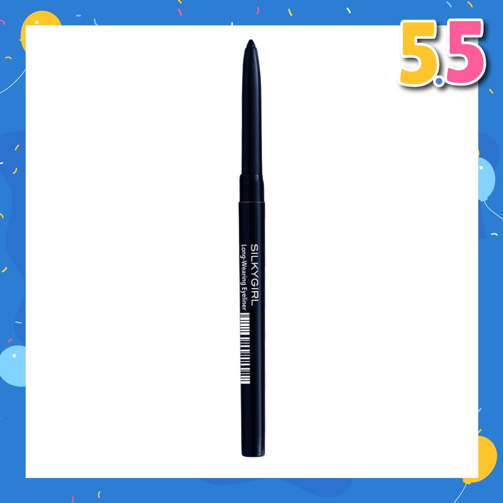 SILKYGIRL Long Wearing Eyeliner 1 (Black) 1s