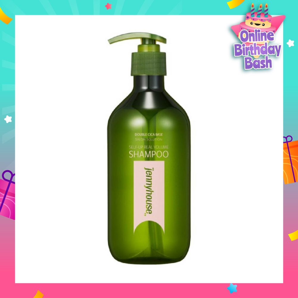 Self-Up Real Volume Shampoo (Strengthen Hair Roots + Healthy Scalp) 500ml