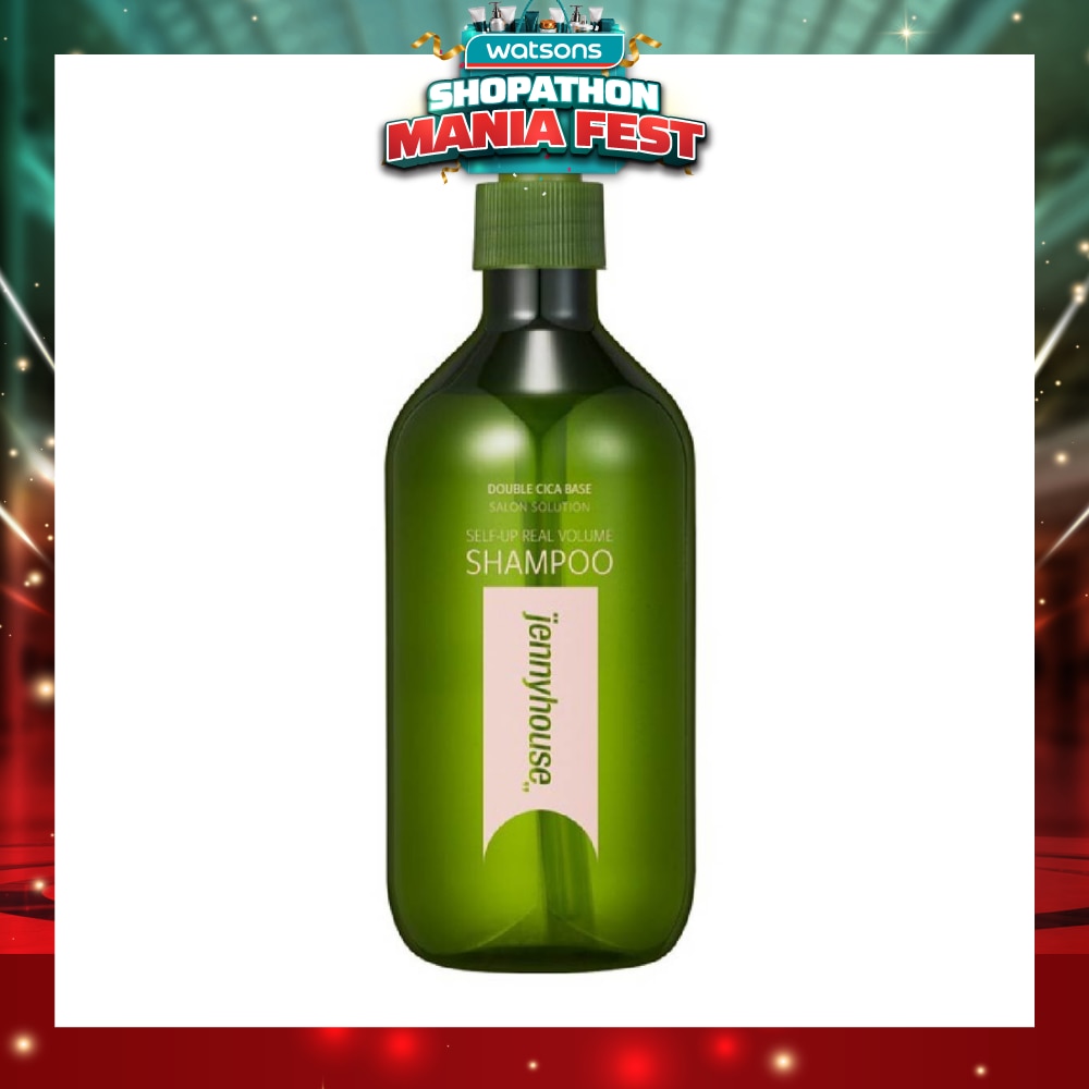 Self-Up Real Volume Shampoo (Strengthen Hair Roots + Healthy Scalp) 500ml