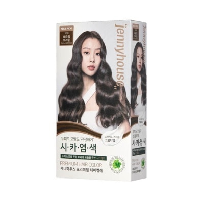 JENNYHOUSE Premium Hair Color #6NB Natural Brown 1s