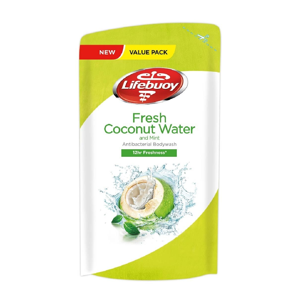 Lifebuoy Fresh Coconut Water & Mint Antibacterial Bodywash 850ml