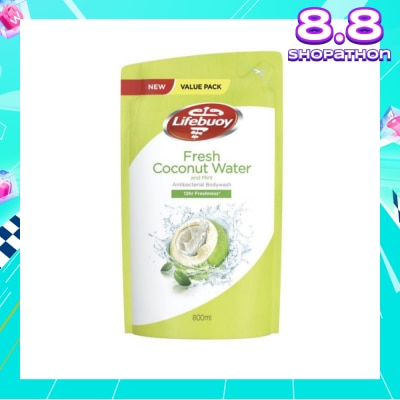 LIFEBUOY Lifebuoy Fresh Coconut Water & Mint Antibacterial Bodywash 800ml
