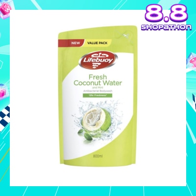LIFEBUOY Lifebuoy Fresh Coconut Water & Mint Antibacterial Bodywash 800ml