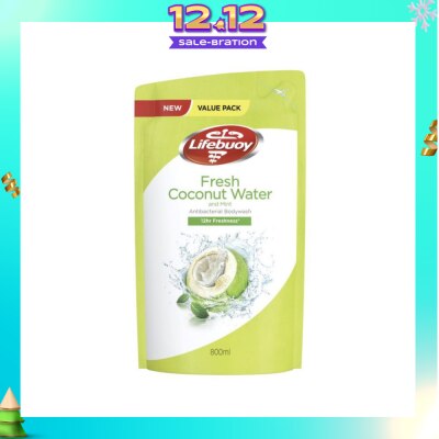 LIFEBUOY Lifebuoy Fresh Coconut Water & Mint Antibacterial Bodywash 800ml