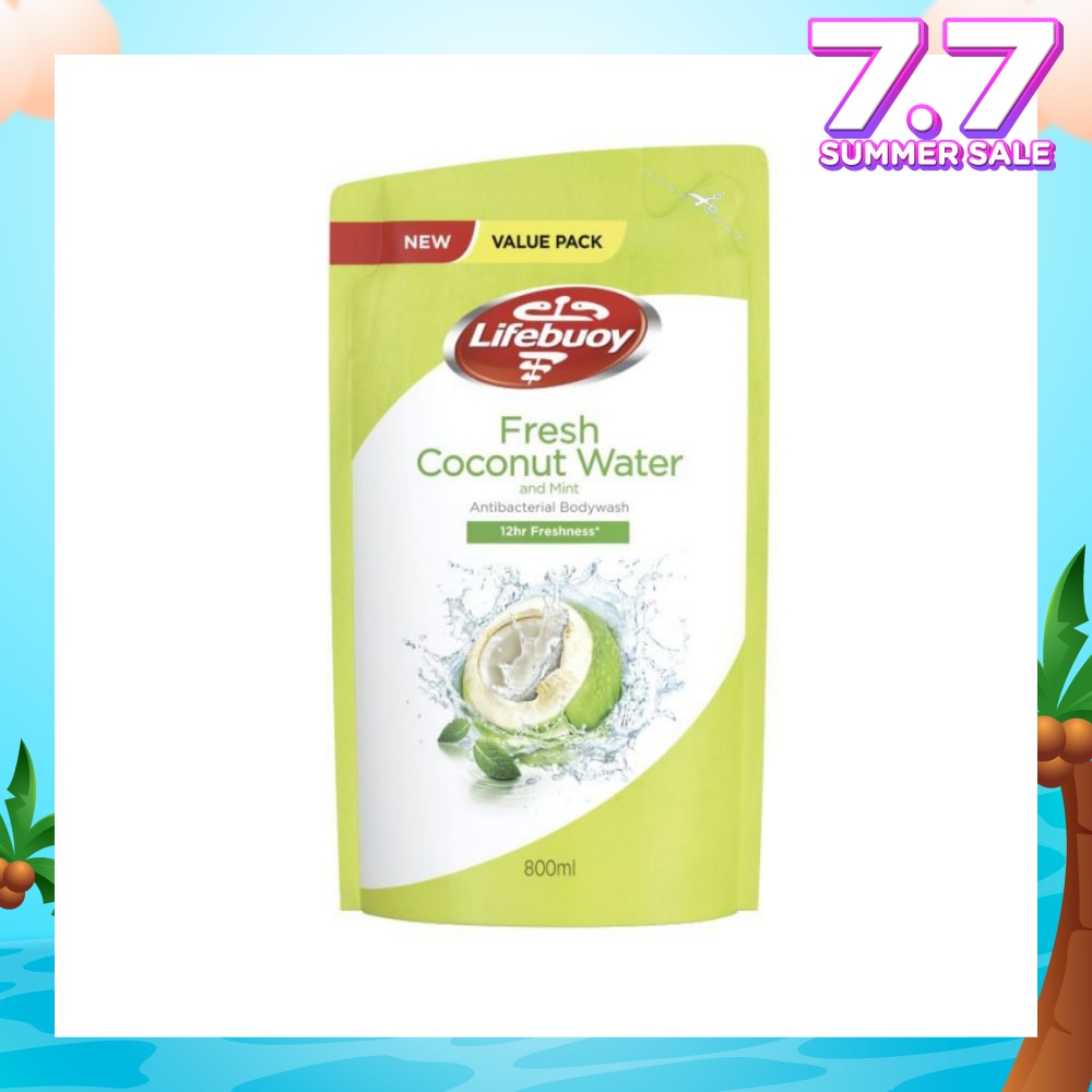 Lifebuoy Fresh Coconut Water & Mint Antibacterial Bodywash 800ml
