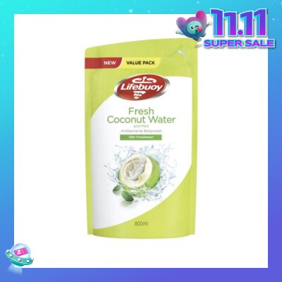 LIFEBUOY Lifebuoy Fresh Coconut Water & Mint Antibacterial Bodywash 800ml