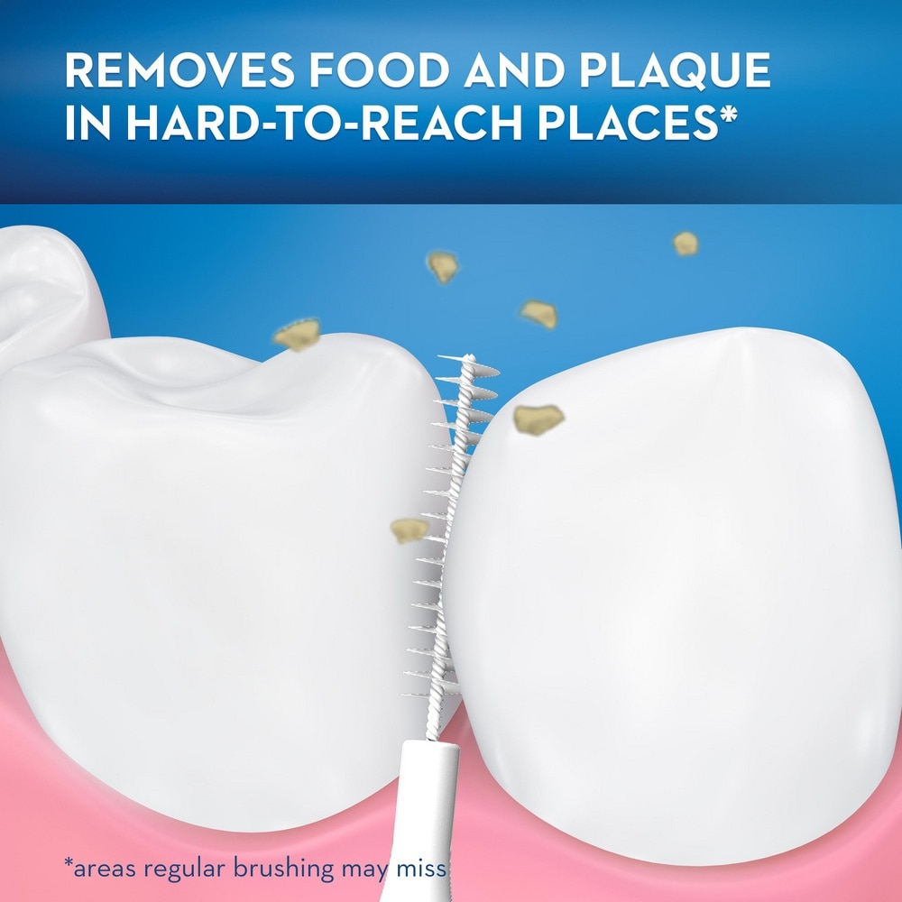 Clean Dental Floss Interdental Toothbrush 10s