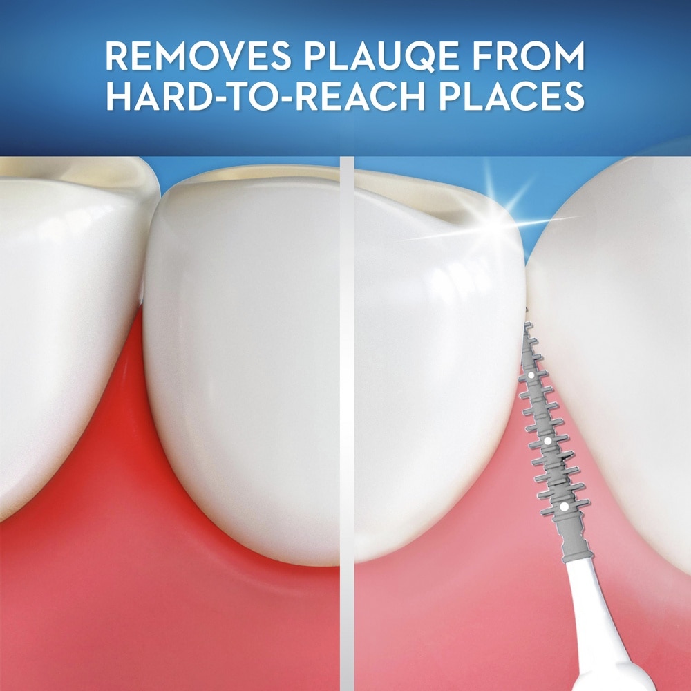 Clean Dental Floss Interdental Toothbrush 10s