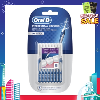 ORAL-B Interdental Brushes 10 Pieces