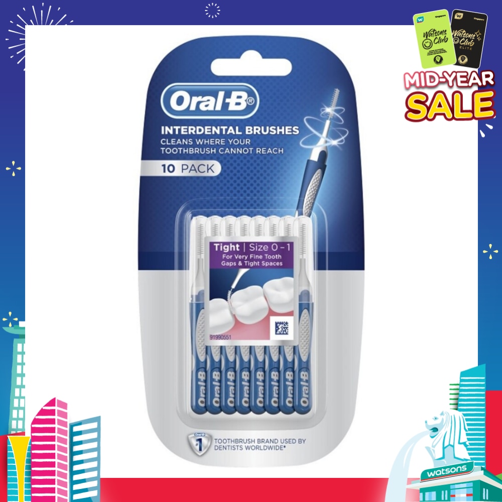 Interdental Brushes 10 Pieces
