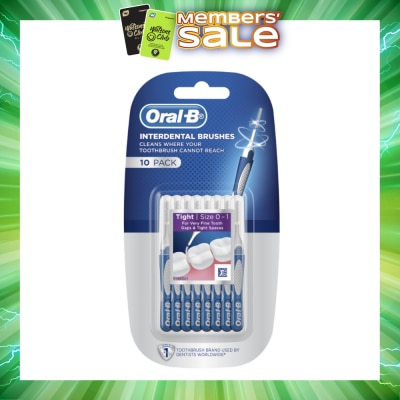 ORAL-B - Clean Dental Floss Interdental Toothbrush 10s