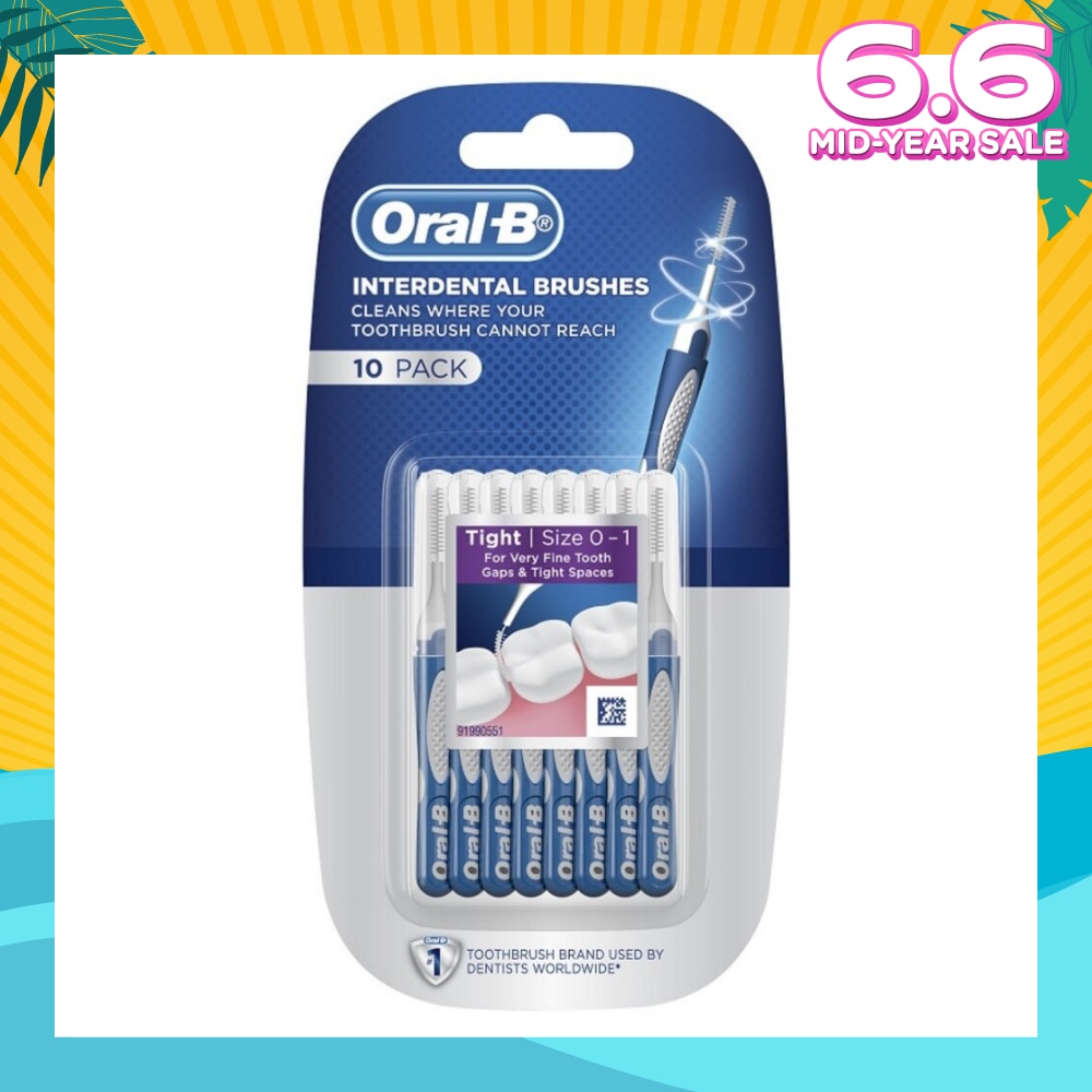 Interdental Brushes 10 Pieces