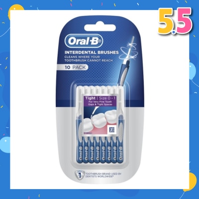 ORAL-B Interdental Brushes 10 Pieces