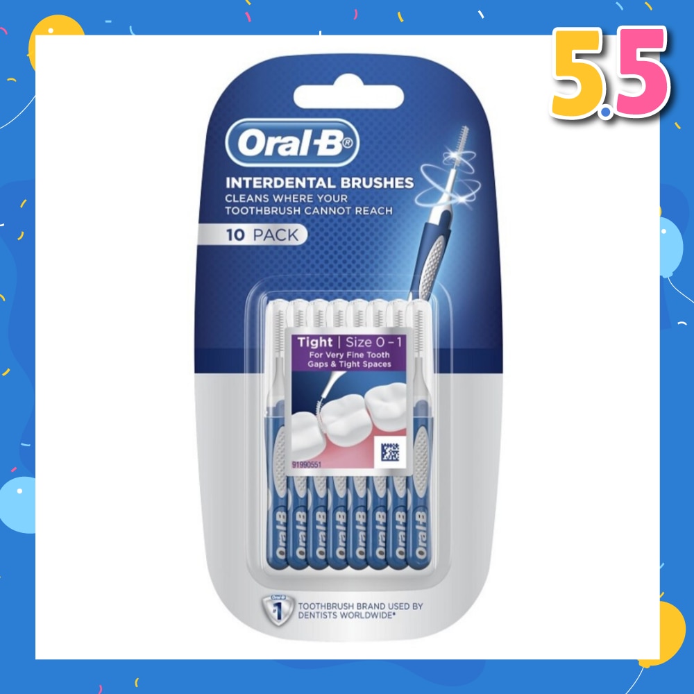 Interdental Brushes 10 Pieces